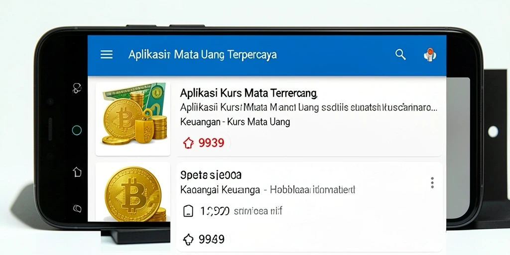 Tampilan antarmuka aplikasi 9939 yang sederhana dan informatif.